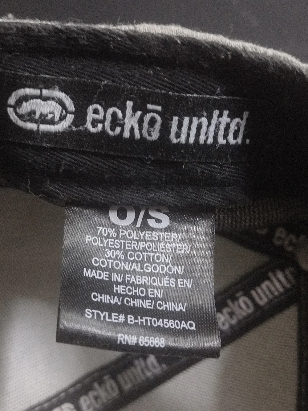 Ecko Unlimited All Over Print Snapback Hat with Raised Rhino Patch... $3